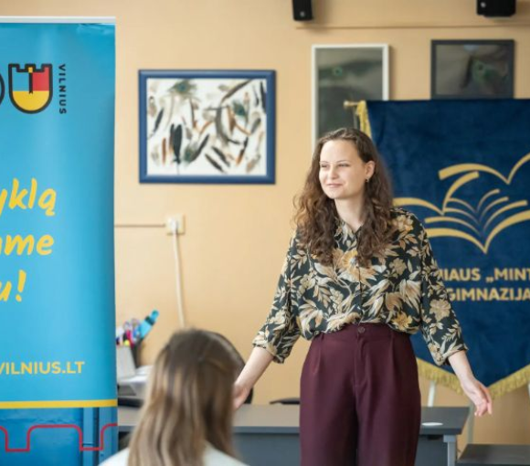 Vilnius ieško mokytojų ir kviečia dalyvauti programoje „Pradedu mokyti Vilniuje“